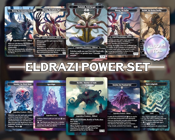 エルドラージ・パワーセット - 10枚入りカスタムマジックバンドル