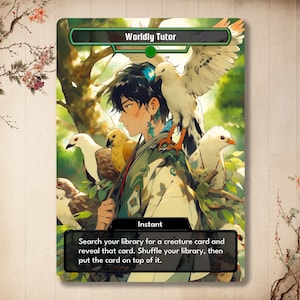 Worldly Tutor #2 - aangepaste kaart *anime* hoge kwaliteit [alter art/full art]