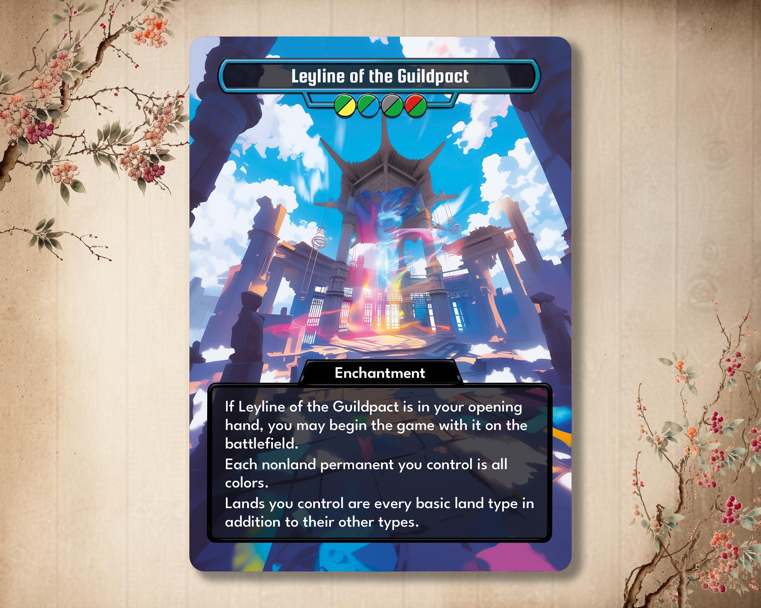 Leyline of Guildpact - Custom Card High Quality [ Alter Art / Full