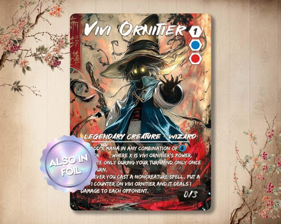 Vivi Ornitier - Proxy Custom Card / Japanese Alter Art - Etsy