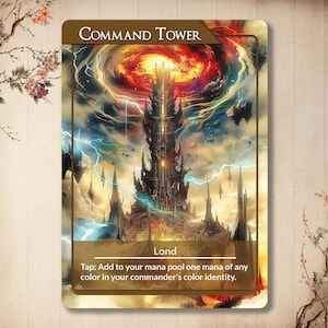 Command Tower - Custom Card Japanese Full Art Edh