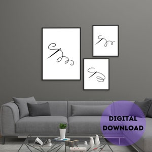 Sewing room art | Printable wall decor for your sewing room | Set of 3 digital wall art to decorate your sewing space