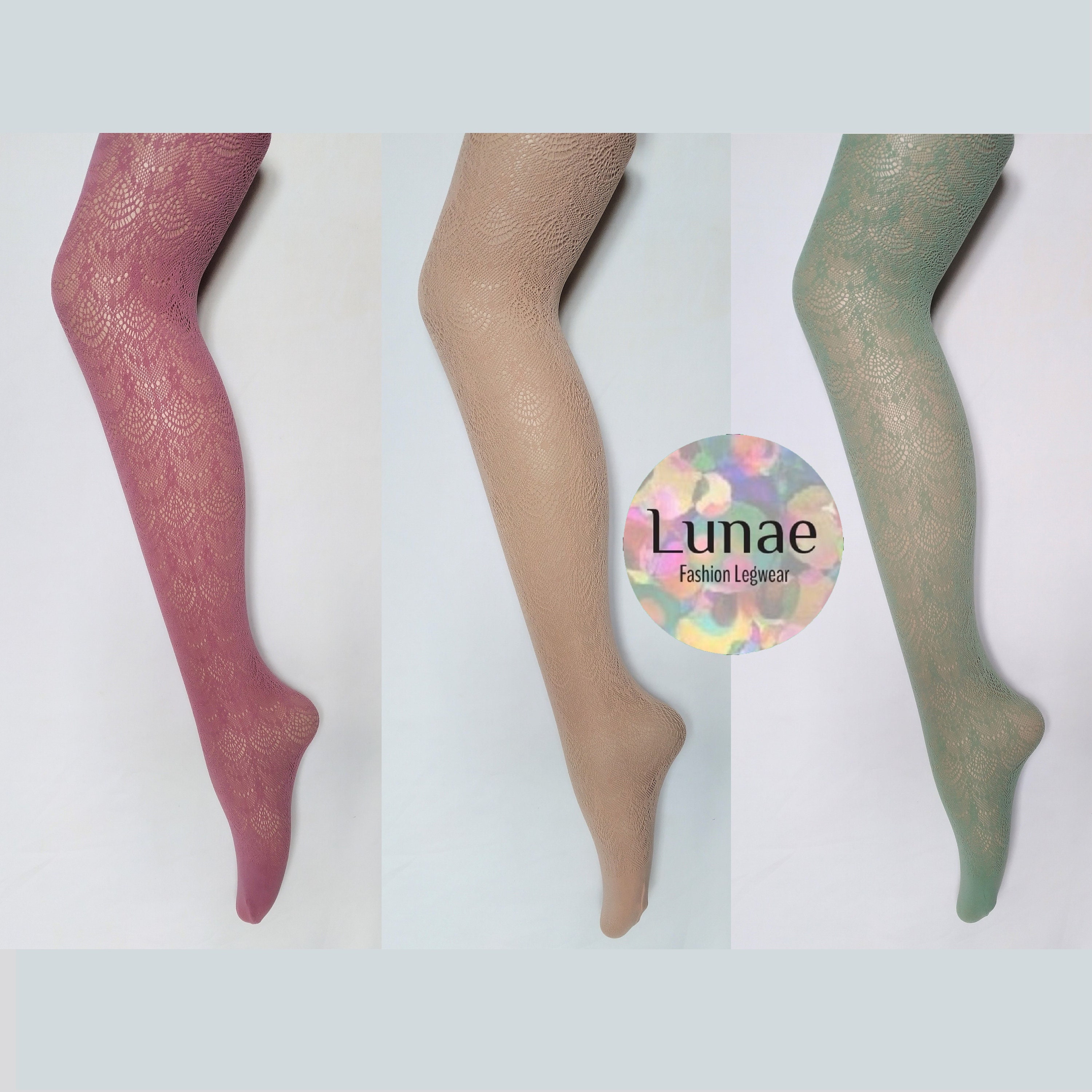 Lacey pantyhose hot sale