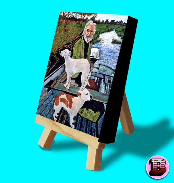 GOODFELLAS Collectible MOVIE PROP Painting Mini Canvas Vintage Canvas and  Easel Set the Perfect Christmas Gift 