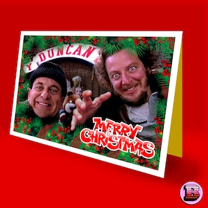 HOME ALONE-kerstkaart - Sticky Bandits - kortingen voor meerdere aankopen en persoonlijk bericht beschikbaar