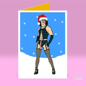 KARTKI ŚWIĄTECZNE Rocky Horror Picture Show Tematyczne - FRANKENFURTER - Dostępne rabaty przy zakupie wielu sztuk i spersonalizowana wiadomość