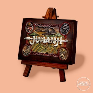 Jumanji Movie Prop Painting: Collectible Mini Canvas Art
