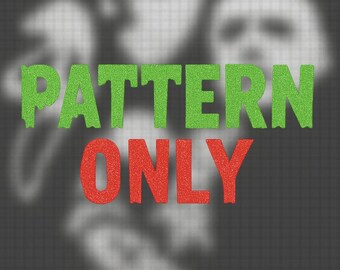 Classic Horror Characters, Horror Icons, C2C Crochet Graphgan Blanket Pattern. - Pattern Only