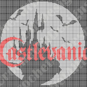 Castlevania C2C Crochet Graphgan Blanket Pattern