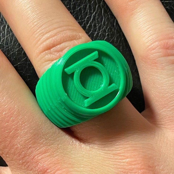 Green Lantern Ring Etsy