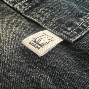Custom Cotton Clothing Labels: Sew-in Logo Tags, Flat or Folded