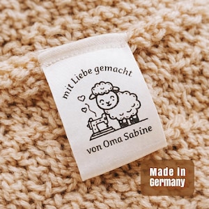 Custom Satin Sew-On Clothing Labels: Logo Labels, Precut Fabric Tags