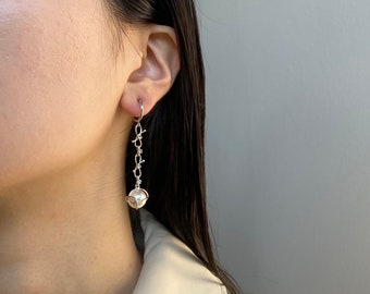 No piercing earrings, knot earrings, huggie, holiday earrings, clip on earrings, wedding, pearl earrings, non pierced earrings, clipons