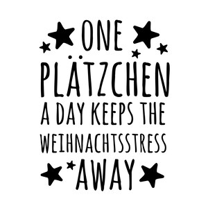Keksspruch Aufkleber Weihnachten Weihnachtsaufkleber Plätzchen Spruch