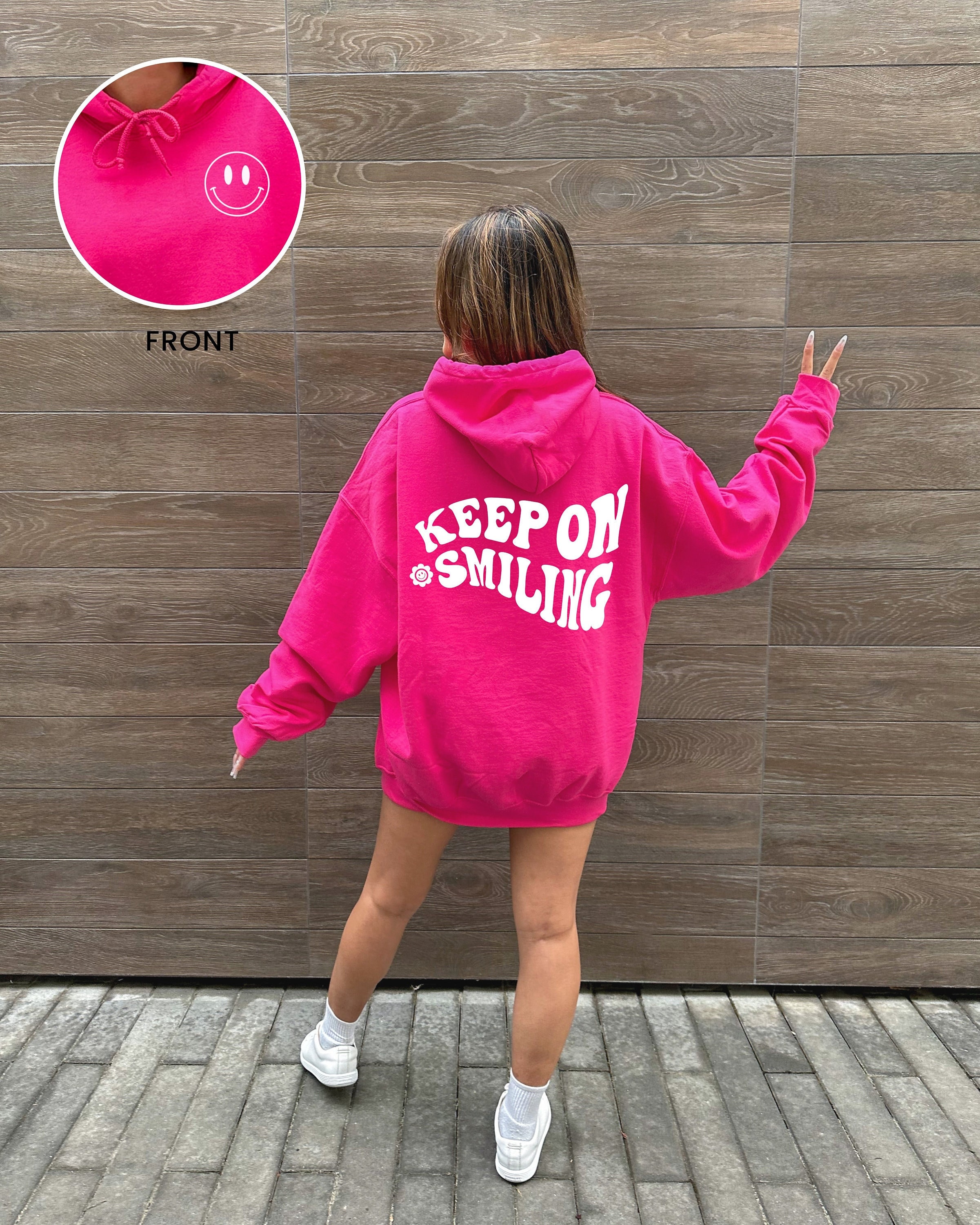 Smile Hoodie - Etsy