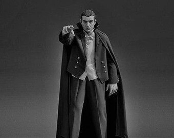 3D clasıc monsters - dracula 3d stl file print table file stl model