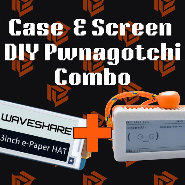 Pwnagotchi Case & Screen Kit - Build your own infosec pet!