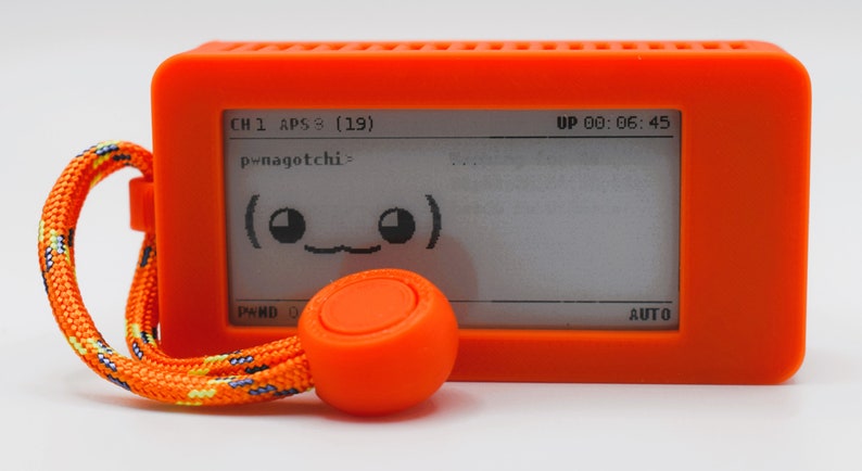 Pwnagotchi Complete Set Adorable AI Wifi Pet 20 Colors Custom Cases & Accessories Geeky Tech Gift Interactive image 1