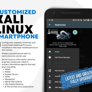 Advanced Kali Nethunter Phone - Secure Linux OS Mobile for Penetration Testers