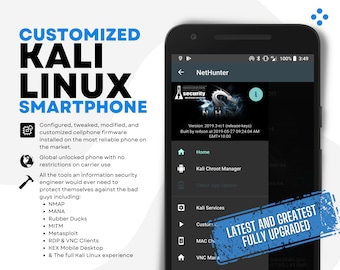 Advanced Kali Nethunter Phone - Secure Linux OS Mobile for Penetration Testers