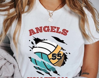 Custom Volleyball Team Shirt, Personalized Mom Gift
