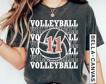 Custom Volleyball Shirt, Personalized Volleyball Mom Shirt, Custom Volleyball Team Shirt, Volleyball Name Shirt, Volleyball Team Gift Tshirt