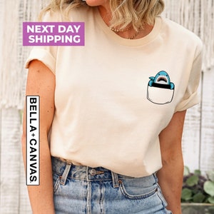Hai Shirt, Hai, süßes Hai T-Shirt, Hai Tasche Shirt, Hai Shirt für Geschenk, lustiges Hai Shirt, kleiner Hai T-Shirt, Kleinkind Hai Shirt