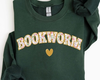 Book Lover Sweatshirt, Bookworm Sweatshirts, Teacher Sweater, Gift For Book Lover, Library Gifts, Read Books Sweater, Back To School Sweater