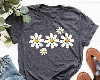 Daisy Women's Shirt, Wildflower Spring Tee