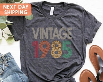 40th Birthday Shirt, Vintage 1985 Shirt, 40th Birthday Gift For Women, 40th Birthday Gift For Men, 40th Birthday Best Friend