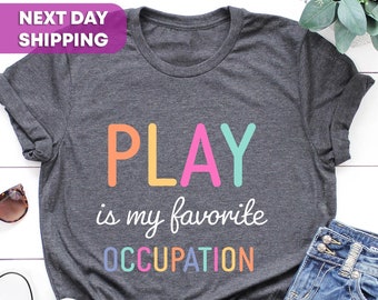 Leuk ergotherapieshirt, therapeutshirt, cadeau voor OT-therapeuten, OP-shirt, therapieshirt, OT afstudeercadeau, ergotherapeut