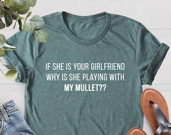 Mullet Meme T-Shirt – Funny Valentines Day Gift