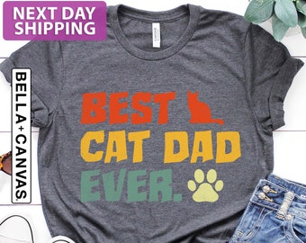 Best Cat Dad Fathers Day, Funny Mens, Pet Lover Gift, Gift For Dad, Best Father, Gift for Him, Fathers Day Gift, Best Cat Dad Ever, Cat Dad