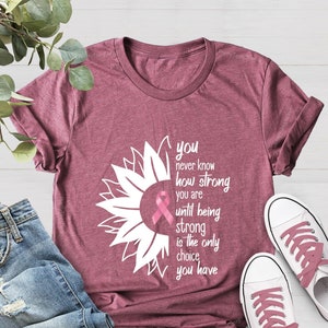 Breast Cancer Awareness Shirt, Cancer Support, Breast Cancer Support Shirt, Breast Cancer Shirt, Breast Cancer Awareness Month, Cancer Tee