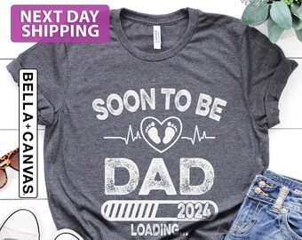Soon to be Dad Loading 2025 Shirt, New Dad T-Shirt, Gift For New Dad, Fathers Day Shirt, To Be Dad Shirt, Dad 2025 T shirt, Gift for Husband