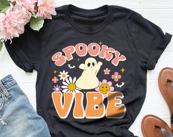 Spooky Shirt, Ghost Shirt, Halloween Shirt, Pumpkin Shirt, Halloween Group Shirt, Spooky Season Shirt, Fall Shirt, Halloween Clothing