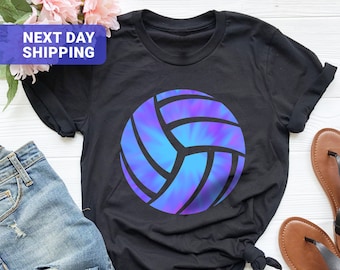 Volleyball Tie Dye Shirt, Volleyball Shirts For Player, Volleyball Lovers T-Shirt, Volleyball Shirt, Volleyball Team Shirt
