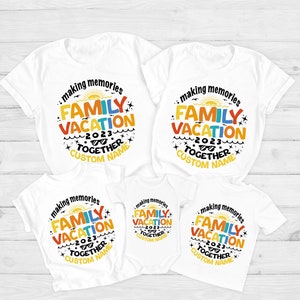 Family Vacation 2025 T-shirt, Making Memories Shirt, Family Tshirt, Family Vacation Shirts, Family Matching Shirt, Family Beach Trip Shirt