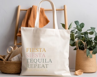 Mexico Welcome Tote, Wedding Welcome Bag, Custom Wedding Tote, Custom Tote, Beach Wedding, Bachelorette Gift, Destination Wedding Tote