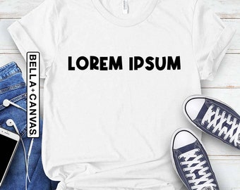 CUSTOM TEXT SHIRT