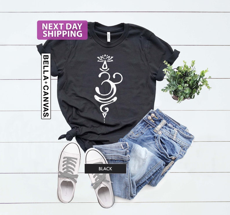 Breathe Symbol T Shirt, Yoga T-shirt Unisex Motivational Inspirational Shirt, Meditation, Meditation Tshirt, Yoga Tshirt, Motivational Shirt image 4