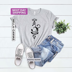 Breathe Symbol T Shirt, Yoga T-shirt Unisex Motivational Inspirational Shirt, Meditation, Meditation Tshirt, Yoga Tshirt, Motivational Shirt image 3
