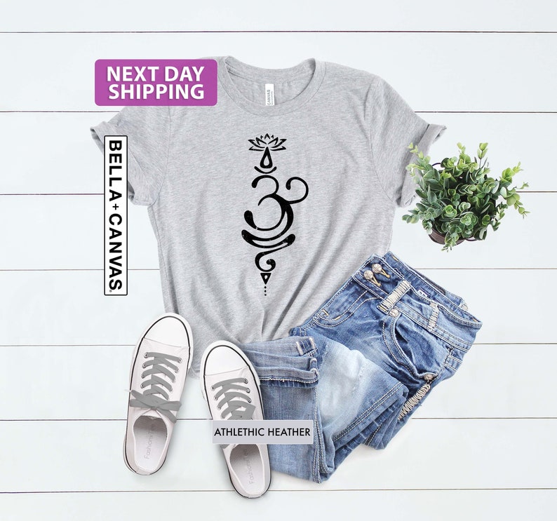 Breathe Symbol T Shirt, Yoga T-shirt Unisex Motivational Inspirational Shirt, Meditation, Meditation Tshirt, Yoga Tshirt, Motivational Shirt image 3