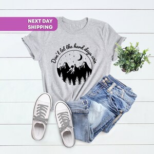Don’t Let the Hard Days Win Shirt, ACOTAR, Bookish, Bibliophile, Velaris, Book Lover Shirt, Bookworm Apparel, Book Lover Gift, Gift For Her image 4