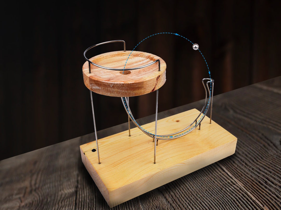 Perpetual Motion Marble Machine Marble Run Toys the Etsy