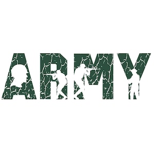 Army Svg, Png, Jpg, Ico, Sublimation, Silhouette, instant file download