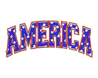 Amerika Stickerei, Maschinenstickerei, 10 Größen, 16 Formate, sofortiger Dateidownload