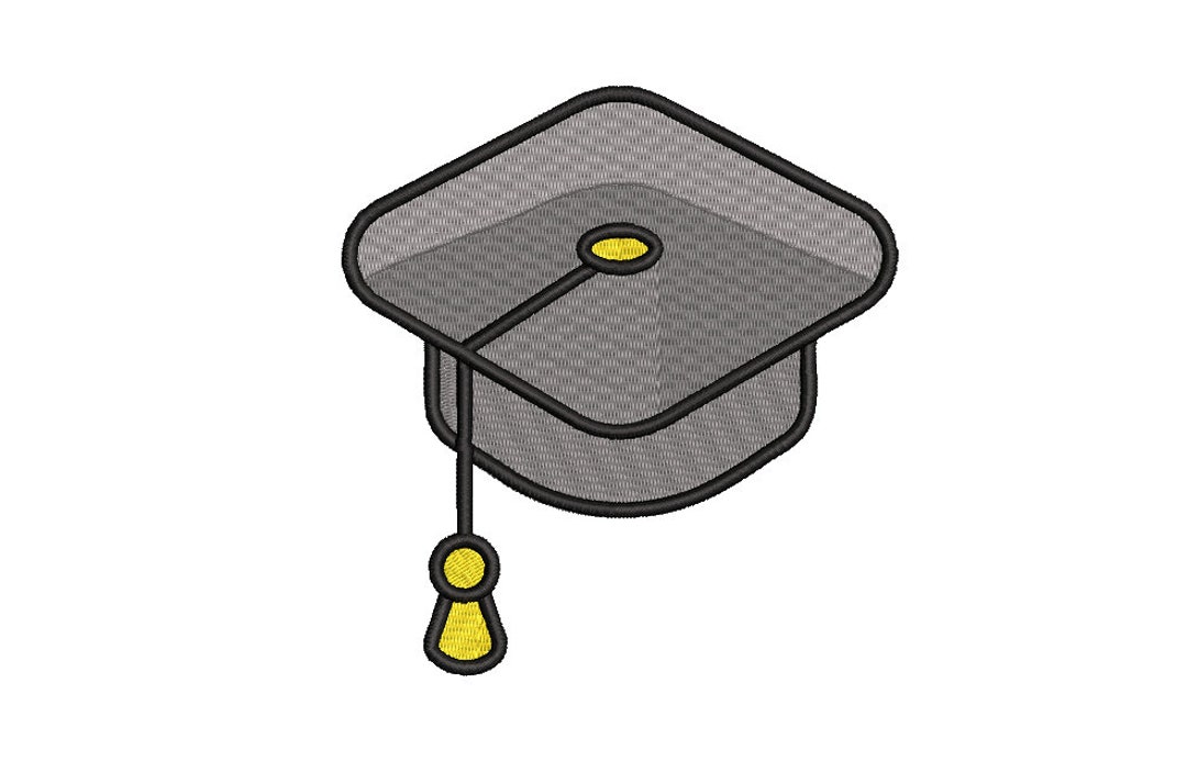 Graduation Embroidery Design 2023 Graduation Machine Etsy