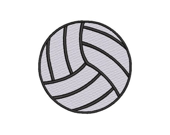 Volleyball Embroidery Design, Volleyball Embroidery Files, Sport Embroidery Design,   Machine Embroidery designs,  4x4, Instant Download