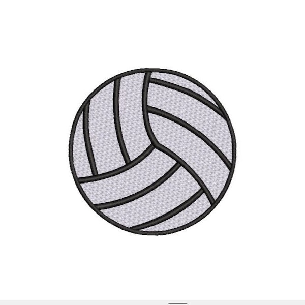 Volleyball Embroidery Design, Volleyball Embroidery Files, Sport Embroidery Design,   Machine Embroidery designs,  4x4, Instant Download